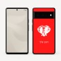 כיסוי בעיצוב אישי עם השם שלך לדגם - Google Pixel 6 Pro 5G בעיצוב ראש פיל