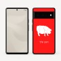 כיסוי בעיצוב אישי עם השם שלך לדגם - Google Pixel 6 Pro 5G בעיצוב חזיר