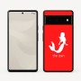 כיסוי בעיצוב אישי עם השם שלך לדגם - Google Pixel 6 Pro 5G בעיצוב בתולת ים - אישה