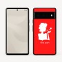 כיסוי בעיצוב אישי עם השם שלך לדגם - Google Pixel 6 Pro 5G בעיצוב אהבת נשים