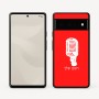 כיסוי בעיצוב אישי עם השם שלך לדגם - Google Pixel 6 Pro 5G בעיצוב מיקרופון