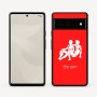 כיסוי בעיצוב אישי עם השם שלך לדגם - Google Pixel 6 Pro 5G בעיצוב מזלות - תאומים