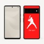 כיסוי בעיצוב אישי עם השם שלך לדגם - Google Pixel 6 Pro 5G בעיצוב שחקן בייסבול