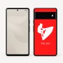 כיסוי בעיצוב אישי עם השם שלך לדגם - Google Pixel 6 Pro 5G בעיצוב אופנוע ים