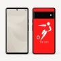כיסוי בעיצוב אישי עם השם שלך לדגם - Google Pixel 6 Pro 5G בעיצוב כדורגל אולימפי