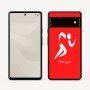 כיסוי בעיצוב אישי עם השם שלך לדגם - Google Pixel 6 Pro 5G בעיצוב רצים אולימפיים
