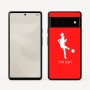 כיסוי בעיצוב אישי עם השם שלך לדגם - Google Pixel 6 Pro 5G בעיצוב שחקנית כדורגל - אישה