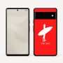 כיסוי בעיצוב אישי עם השם שלך לדגם - Google Pixel 6 Pro 5G בעיצוב גלישה - גלישה