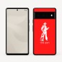 כיסוי בעיצוב אישי עם השם שלך לדגם - Google Pixel 6 Pro 5G בעיצוב קאובוי המערב הפרוע