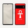 כיסוי בעיצוב אישי עם השם שלך לדגם - Google Pixel 6 Pro 5G בעיצוב אנק - מפתח החיים המצרי