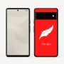 כיסוי בעיצוב אישי עם השם שלך לדגם - Google Pixel 6 Pro 5G בעיצוב נוצת נוצה