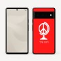 כיסוי בעיצוב אישי עם השם שלך לדגם - Google Pixel 6 Pro 5G בעיצוב גלובוסי שלום