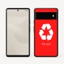 כיסוי בעיצוב אישי עם השם שלך לדגם - Google Pixel 6 Pro 5G בעיצוב למחזר