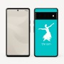 כיסוי בעיצוב אישי עם השם שלך לדגם - Google Pixel 6 Pro 5G בעיצוב בלרינה