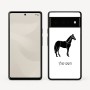 כיסוי בעיצוב אישי עם השם שלך לדגם - Google Pixel 6 Pro 5G בעיצוב סוס