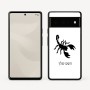 כיסוי בעיצוב אישי עם השם שלך לדגם - Google Pixel 6 Pro 5G בעיצוב עקרב