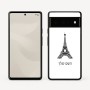 כיסוי בעיצוב אישי עם השם שלך לדגם - Google Pixel 6 Pro 5G בעיצוב מגדל אייפל
