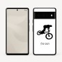 כיסוי בעיצוב אישי עם השם שלך לדגם - Google Pixel 6 Pro 5G בעיצוב רוכב אופניים
