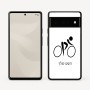 כיסוי בעיצוב אישי עם השם שלך לדגם - Google Pixel 6 Pro 5G בעיצוב אופניים אולימפיים