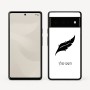 כיסוי בעיצוב אישי עם השם שלך לדגם - Google Pixel 6 Pro 5G בעיצוב נוצת נוצה