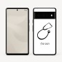כיסוי בעיצוב אישי עם השם שלך לדגם - Google Pixel 6 Pro 5G בעיצוב סטטוסקופ רופא