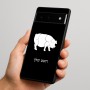 כיסוי בעיצוב אישי עם השם שלך לדגם - Google Pixel 6 Pro 5G בעיצוב חזיר