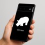 כיסוי בעיצוב אישי עם השם שלך לדגם - Google Pixel 6 Pro 5G בעיצוב קרנף