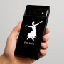 כיסוי בעיצוב אישי עם השם שלך לדגם - Google Pixel 6 Pro 5G בעיצוב בלרינה