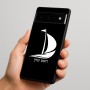 כיסוי בעיצוב אישי עם השם שלך לדגם - Google Pixel 6 Pro 5G בעיצוב סירה