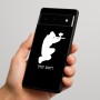 כיסוי בעיצוב אישי עם השם שלך לדגם - Google Pixel 6 Pro 5G בעיצוב שחקן כאב כדור