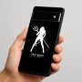 כיסוי בעיצוב אישי עם השם שלך לדגם - Google Pixel 6 Pro 5G בעיצוב אישה שטן