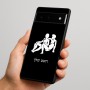 כיסוי בעיצוב אישי עם השם שלך לדגם - Google Pixel 6 Pro 5G בעיצוב מזלות - תאומים
