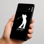 כיסוי בעיצוב אישי עם השם שלך לדגם - Google Pixel 6 Pro 5G בעיצוב שחקן גולף