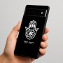 כיסוי בעיצוב אישי עם השם שלך לדגם - Google Pixel 6 Pro 5G בעיצוב חמסה - קבלה