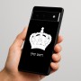 כיסוי בעיצוב אישי עם השם שלך לדגם - Google Pixel 6 Pro 5G בעיצוב כתר מלכותי