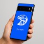 כיסוי בעיצוב אישי עם השם שלך לדגם - Google Pixel 6 Pro 5G בעיצוב ראש נשר
