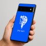 כיסוי בעיצוב אישי עם השם שלך לדגם - Google Pixel 6 Pro 5G בעיצוב ראש סוס