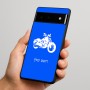 כיסוי בעיצוב אישי עם השם שלך לדגם - Google Pixel 6 Pro 5G בעיצוב הארלי-דיווידסון