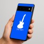 כיסוי בעיצוב אישי עם השם שלך לדגם - Google Pixel 6 Pro 5G בעיצוב גיטרה