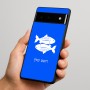 כיסוי בעיצוב אישי עם השם שלך לדגם - Google Pixel 6 Pro 5G בעיצוב מזלות - דגים