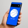 כיסוי בעיצוב אישי עם השם שלך לדגם - Google Pixel 6 Pro 5G בעיצוב כדורסל
