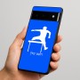 כיסוי בעיצוב אישי עם השם שלך לדגם - Google Pixel 6 Pro 5G בעיצוב קפיצת משוכות