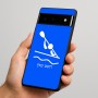 כיסוי בעיצוב אישי עם השם שלך לדגם - Google Pixel 6 Pro 5G בעיצוב קיאק אולימפי