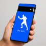 כיסוי בעיצוב אישי עם השם שלך לדגם - Google Pixel 6 Pro 5G בעיצוב שחקן פינג פונג