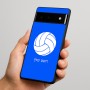 כיסוי בעיצוב אישי עם השם שלך לדגם - Google Pixel 6 Pro 5G בעיצוב כדור כדורעף