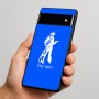 כיסוי בעיצוב אישי עם השם שלך לדגם - Google Pixel 6 Pro 5G בעיצוב קאובוי המערב הפרוע