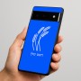 כיסוי בעיצוב אישי עם השם שלך לדגם - Google Pixel 6 Pro 5G בעיצוב חיטה גלית זהב