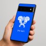 כיסוי בעיצוב אישי עם השם שלך לדגם - Google Pixel 6 Pro 5G בעיצוב פרחי קרן