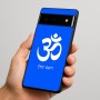 כיסוי בעיצוב אישי עם השם שלך לדגם - Google Pixel 6 Pro 5G בעיצוב סמל אום