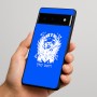 כיסוי בעיצוב אישי עם השם שלך לדגם - Google Pixel 6 Pro 5G בעיצוב רוקנרול